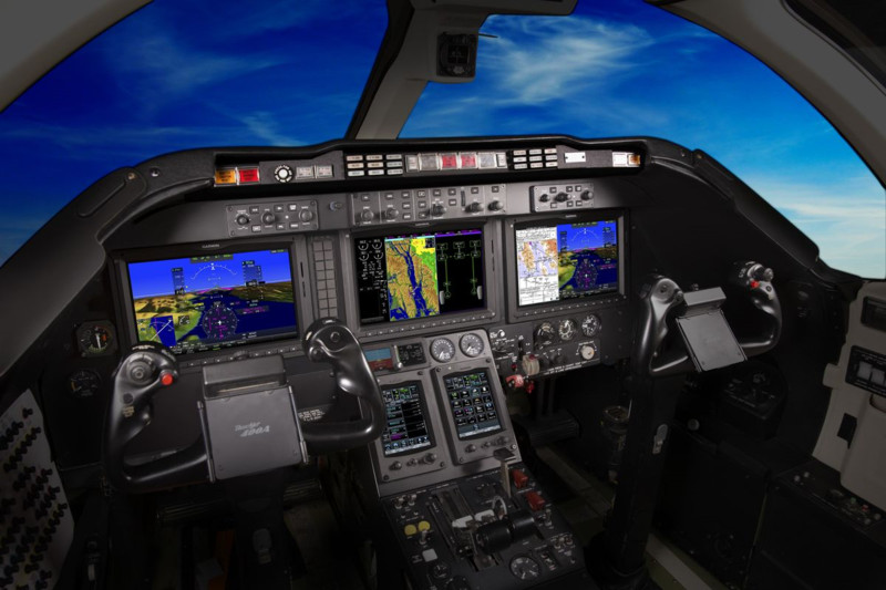 G5000 flight deck